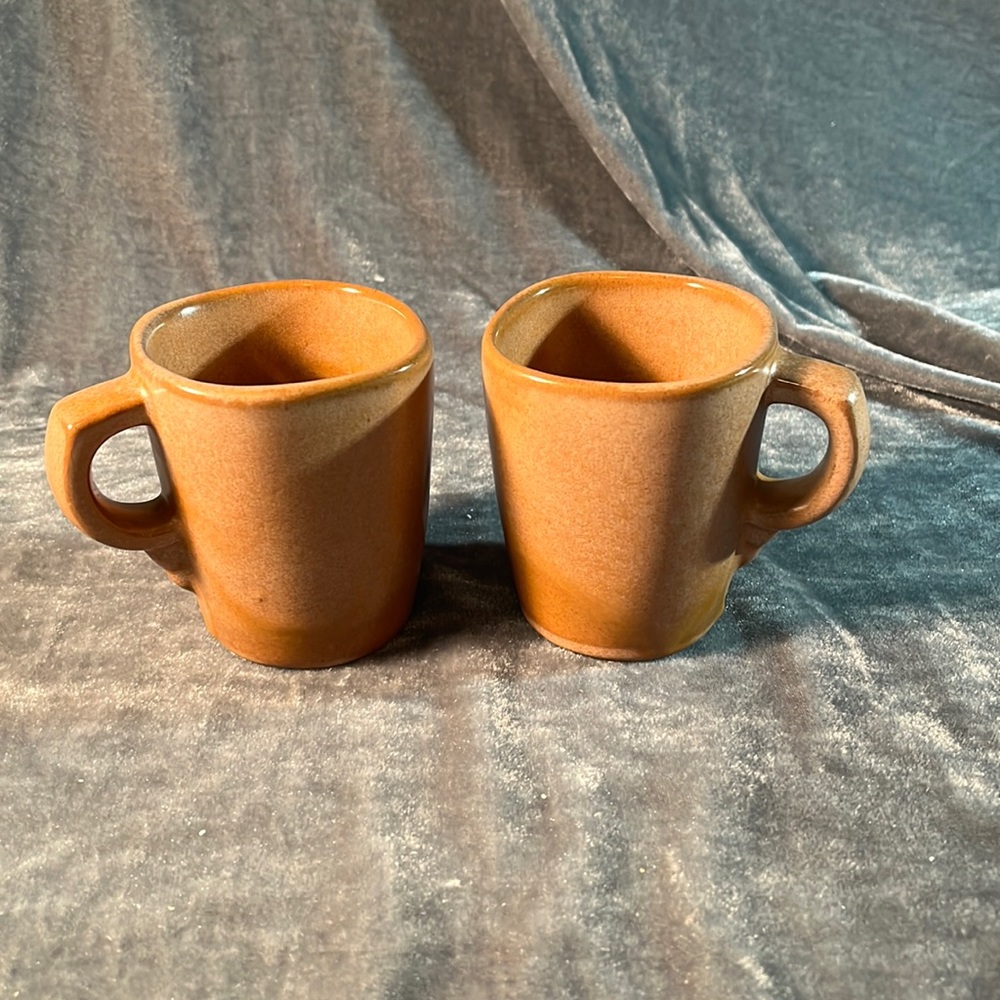 Pair of VTG Frankoma Mugs